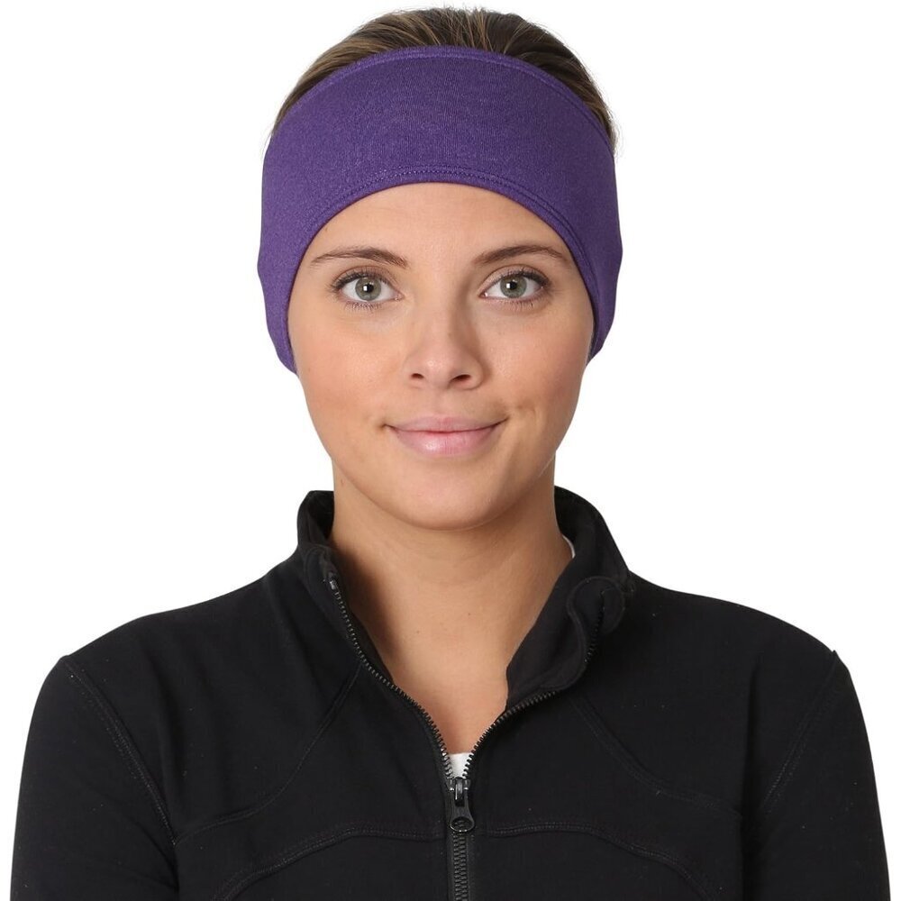 Women’s Moisture Wicking Ponytail Headband Athletiic Workout Running